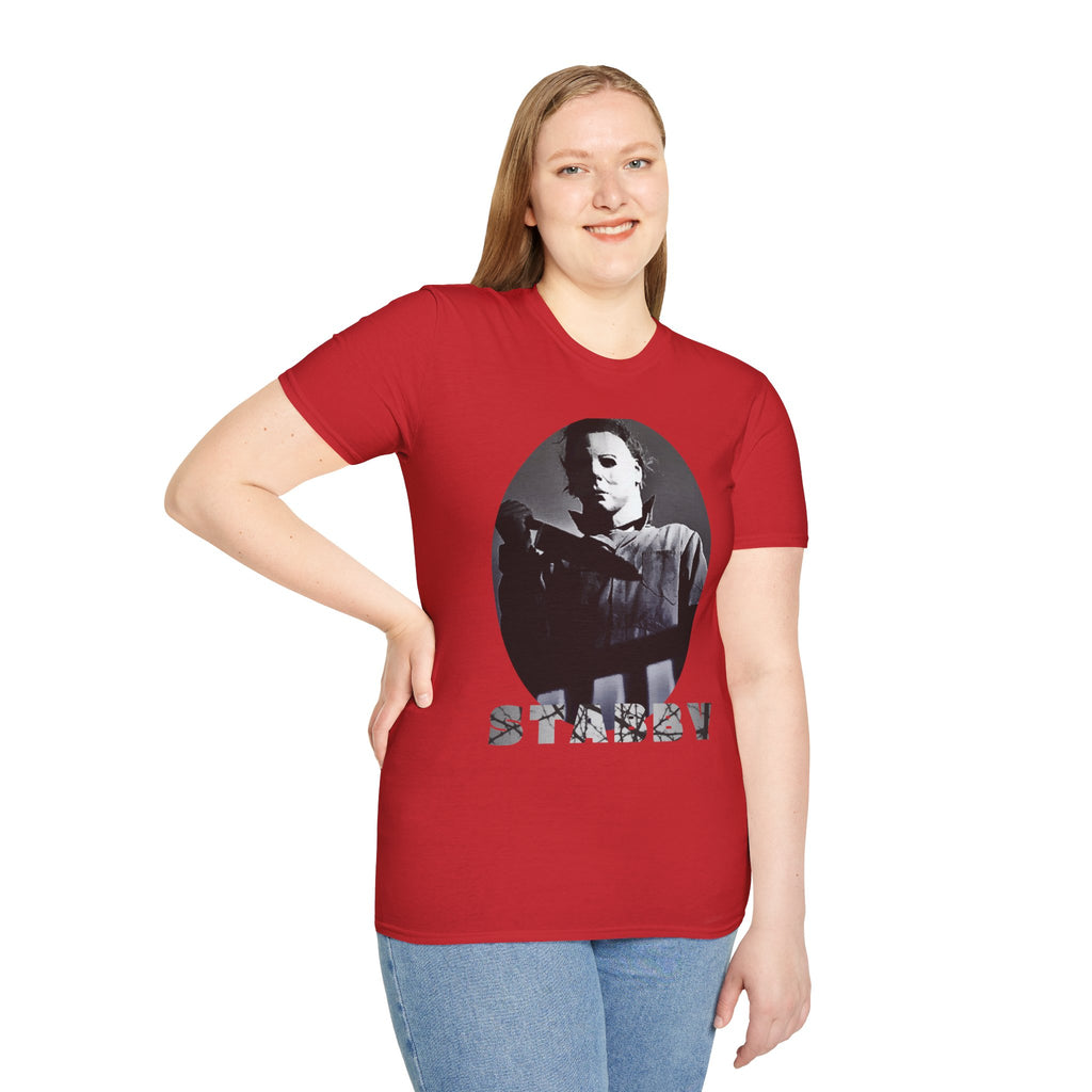 Horror Icon Portrait T‑Shirt