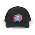 Retro Unicorn Trucker Hat — "I Am Delight" Cute Pastel Rainbow Cap