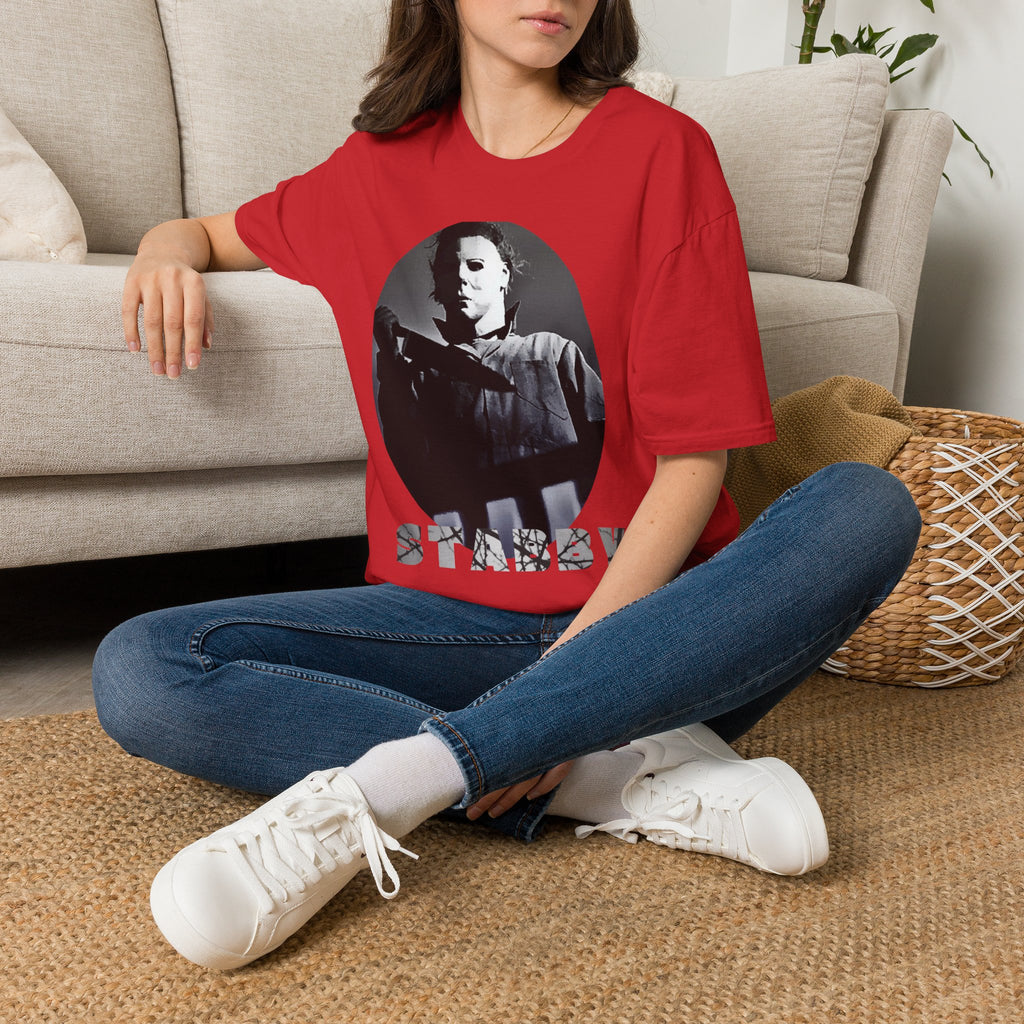 Horror Icon Portrait T‑Shirt