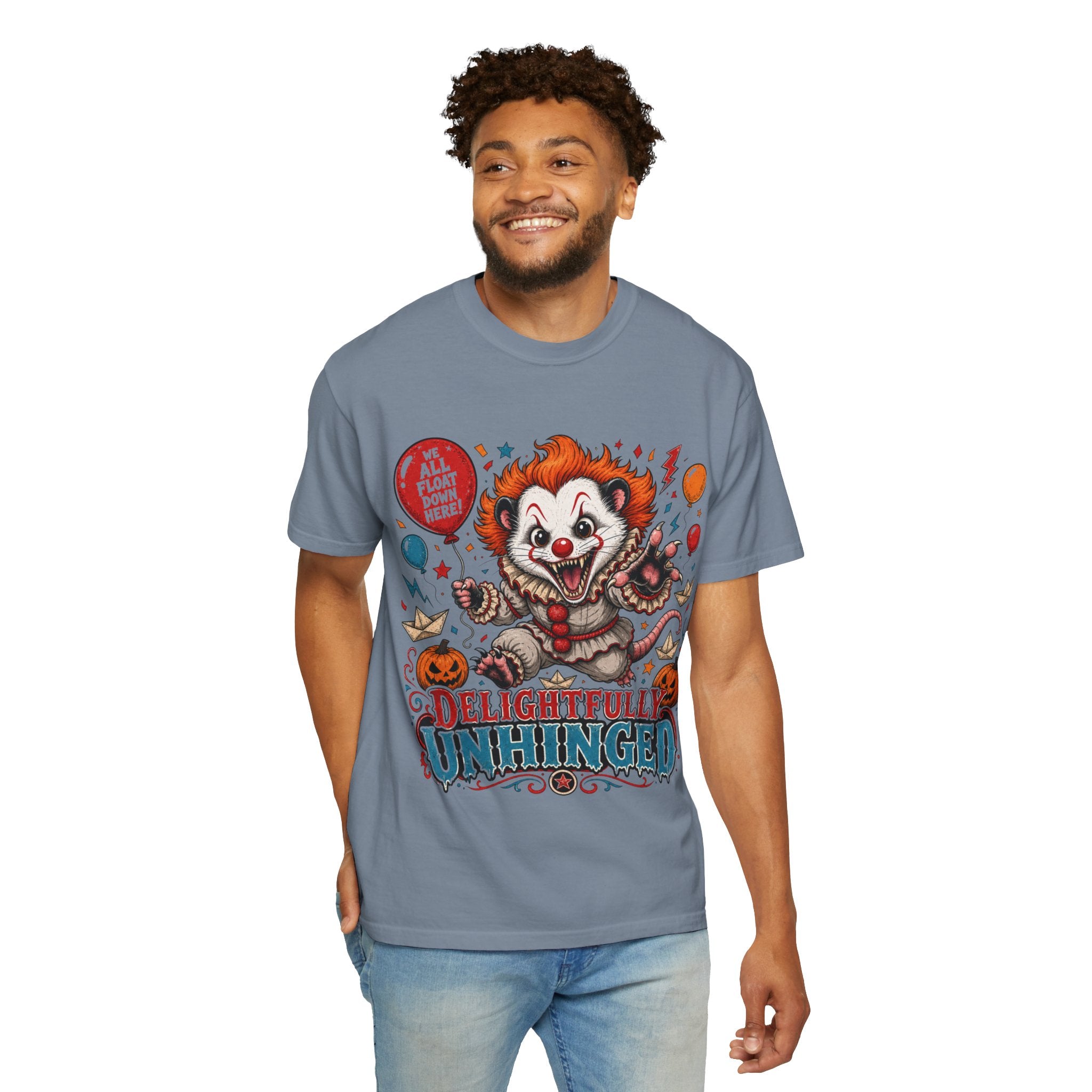 Delightfully Unhinged Clown Tee