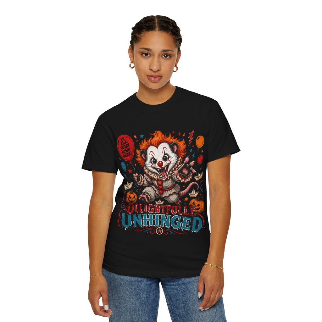 Delightfully Unhinged Clown Tee