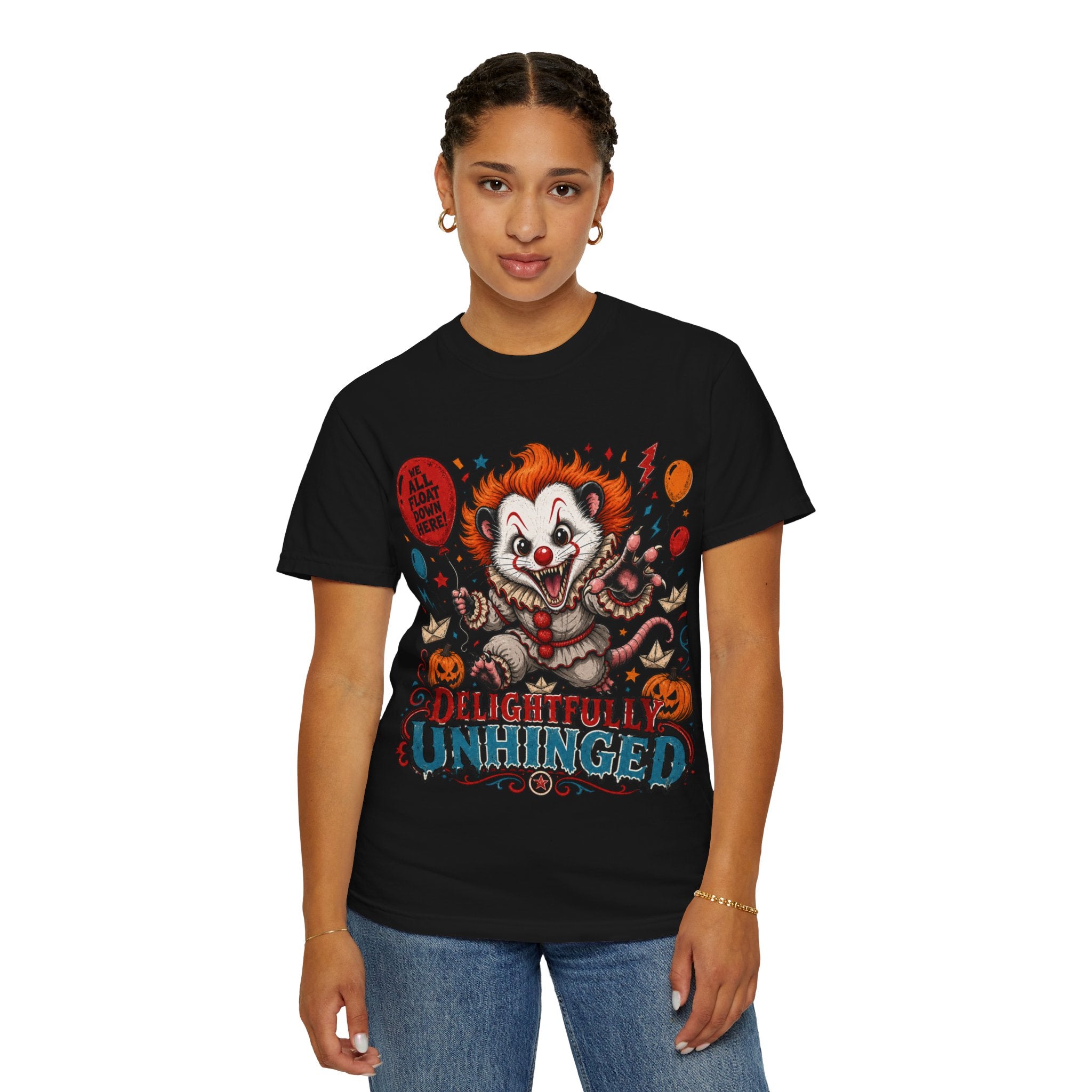 Delightfully Unhinged Clown Tee