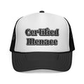 Certified Menace Trucker Cap - Black and White