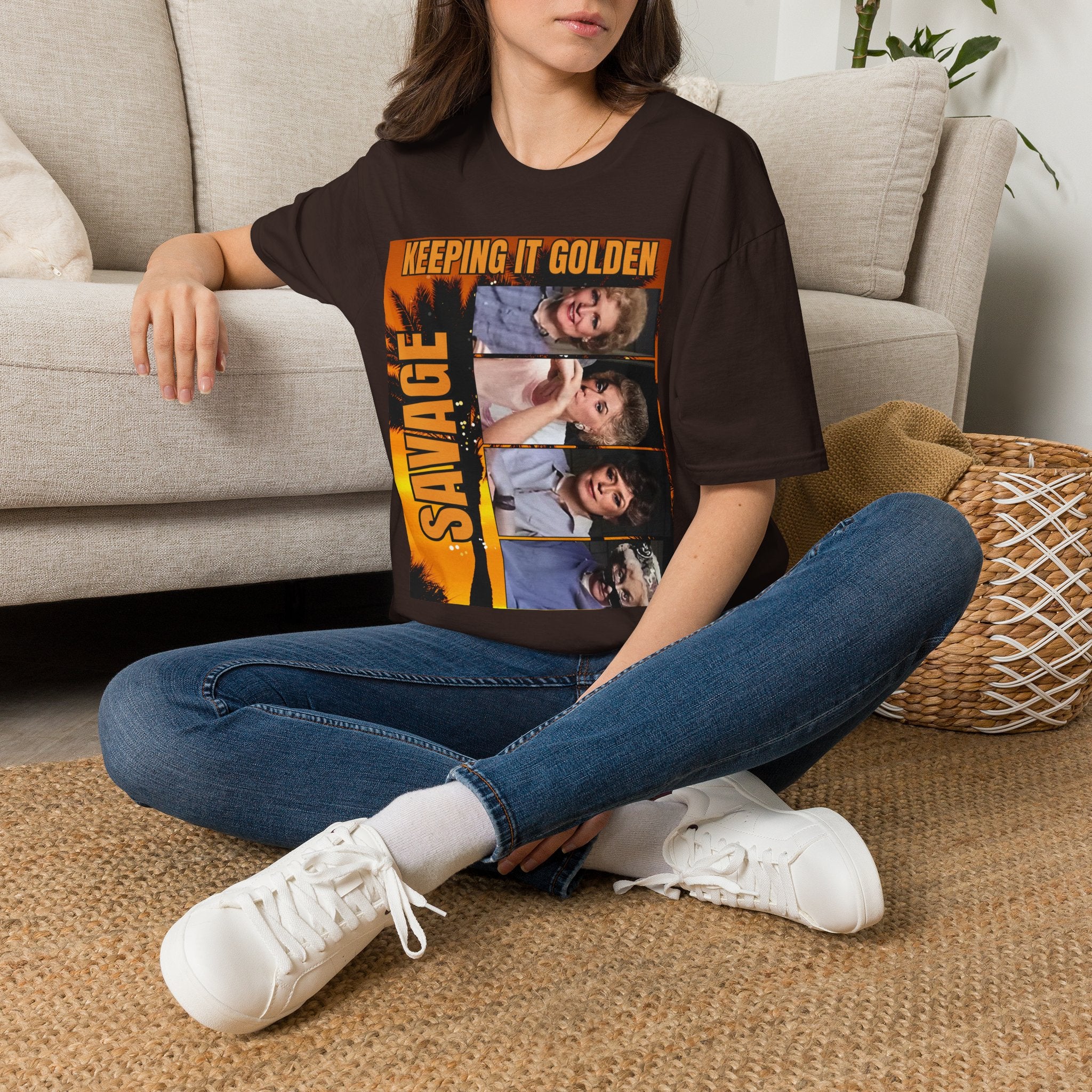 Keeping It Golden Savage T-Shirt — Golden Girls Tribute Tee