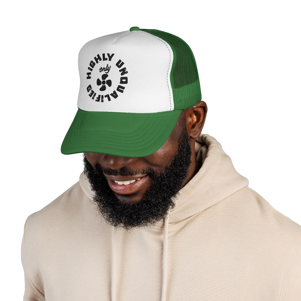 Highly Unqualified Trucker Cap