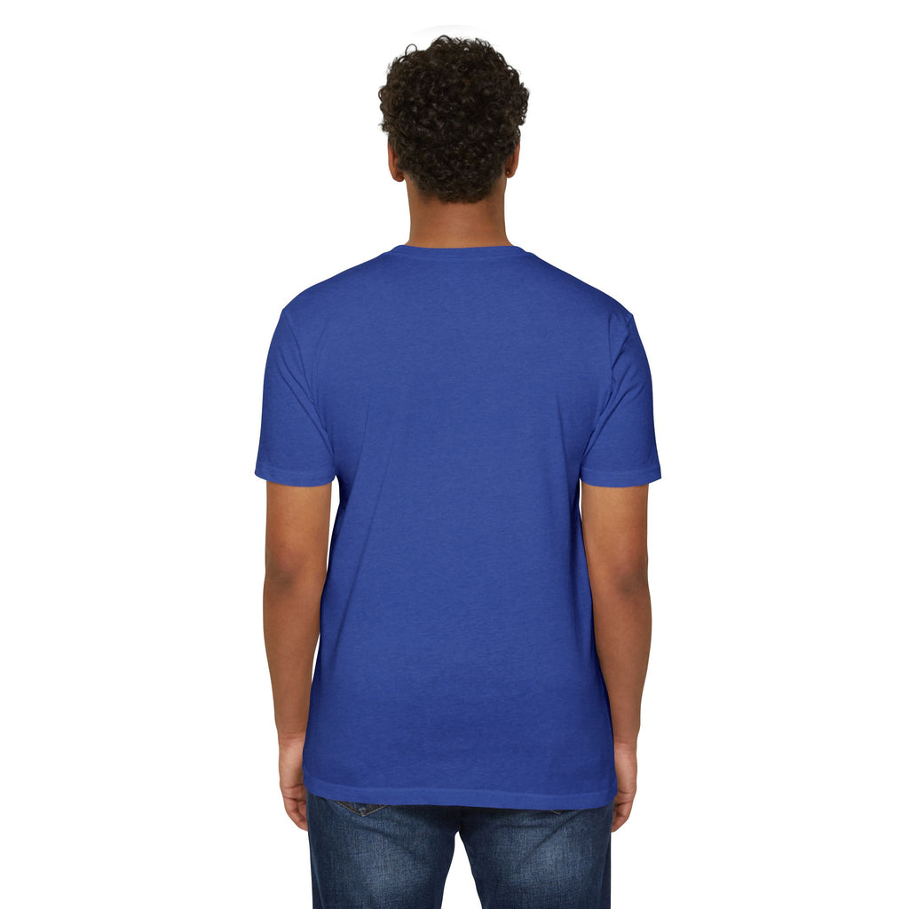 T‑Shirt — 'Live, Laugh, Love' Crossed Out with 'Stab, Stab, Stab' Graphic