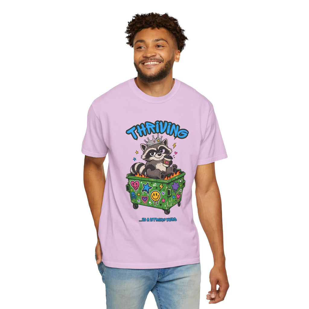 Thriving Raccoon Graphic Tee