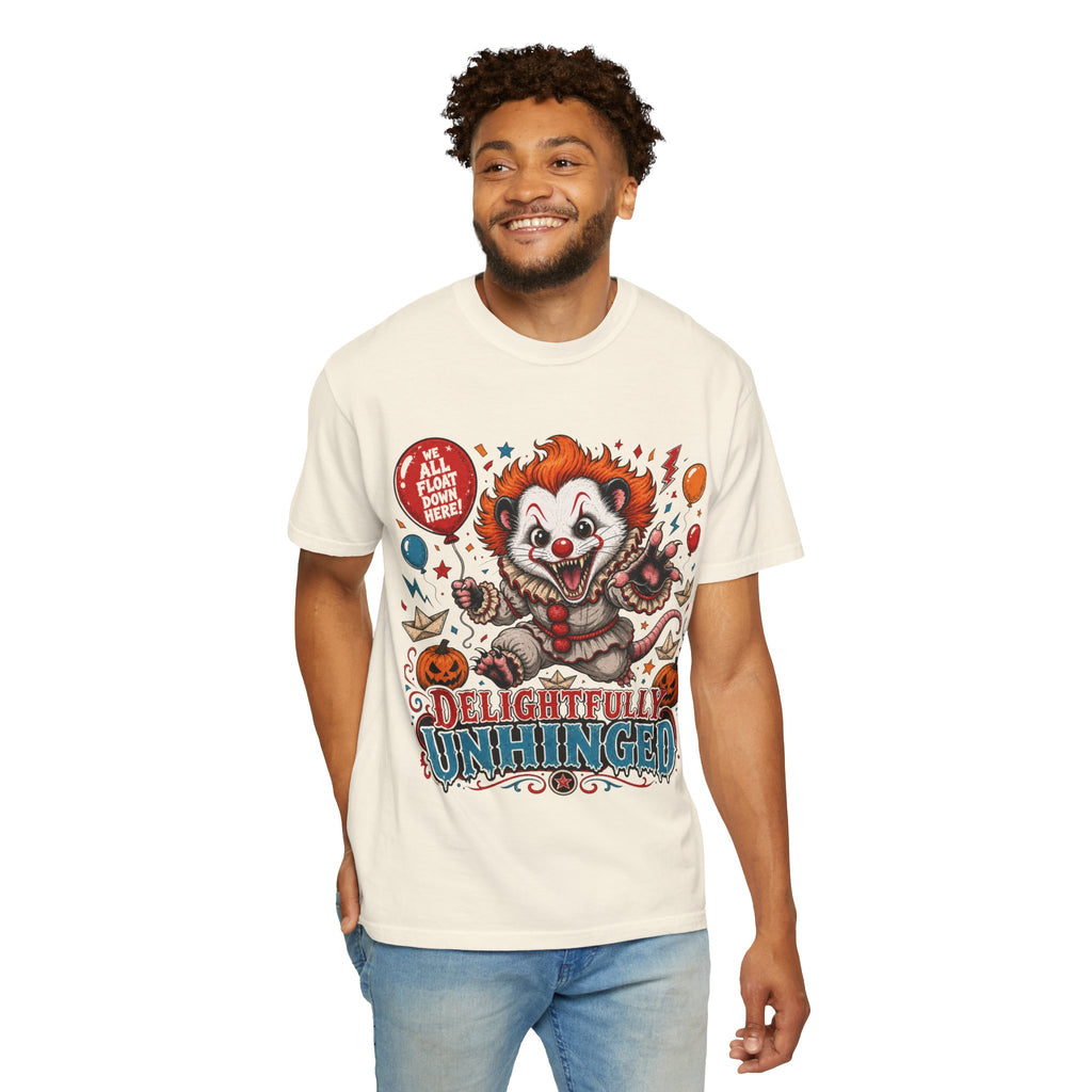 Delightfully Unhinged Clown Tee