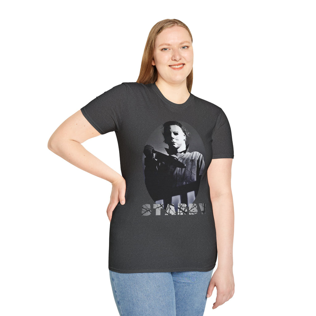 Horror Icon Portrait T‑Shirt