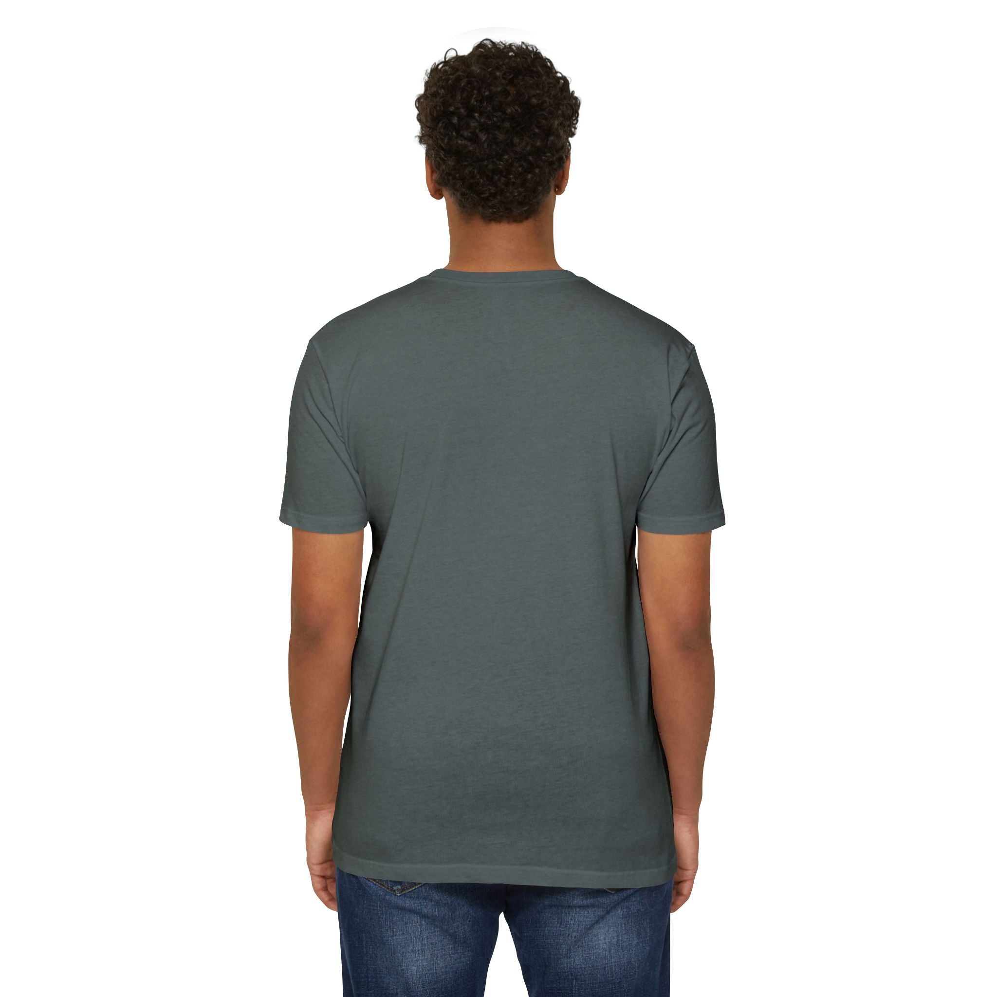 T‑Shirt — 'Live, Laugh, Love' Crossed Out with 'Stab, Stab, Stab' Graphic