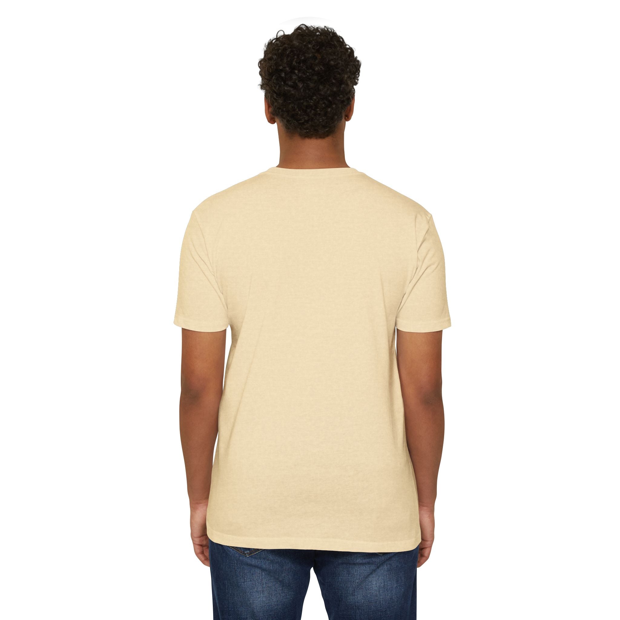 T‑Shirt — 'Live, Laugh, Love' Crossed Out with 'Stab, Stab, Stab' Graphic