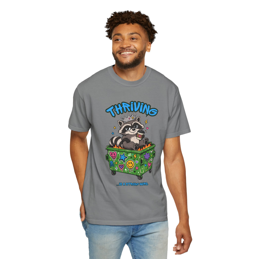 Thriving Raccoon Graphic Tee