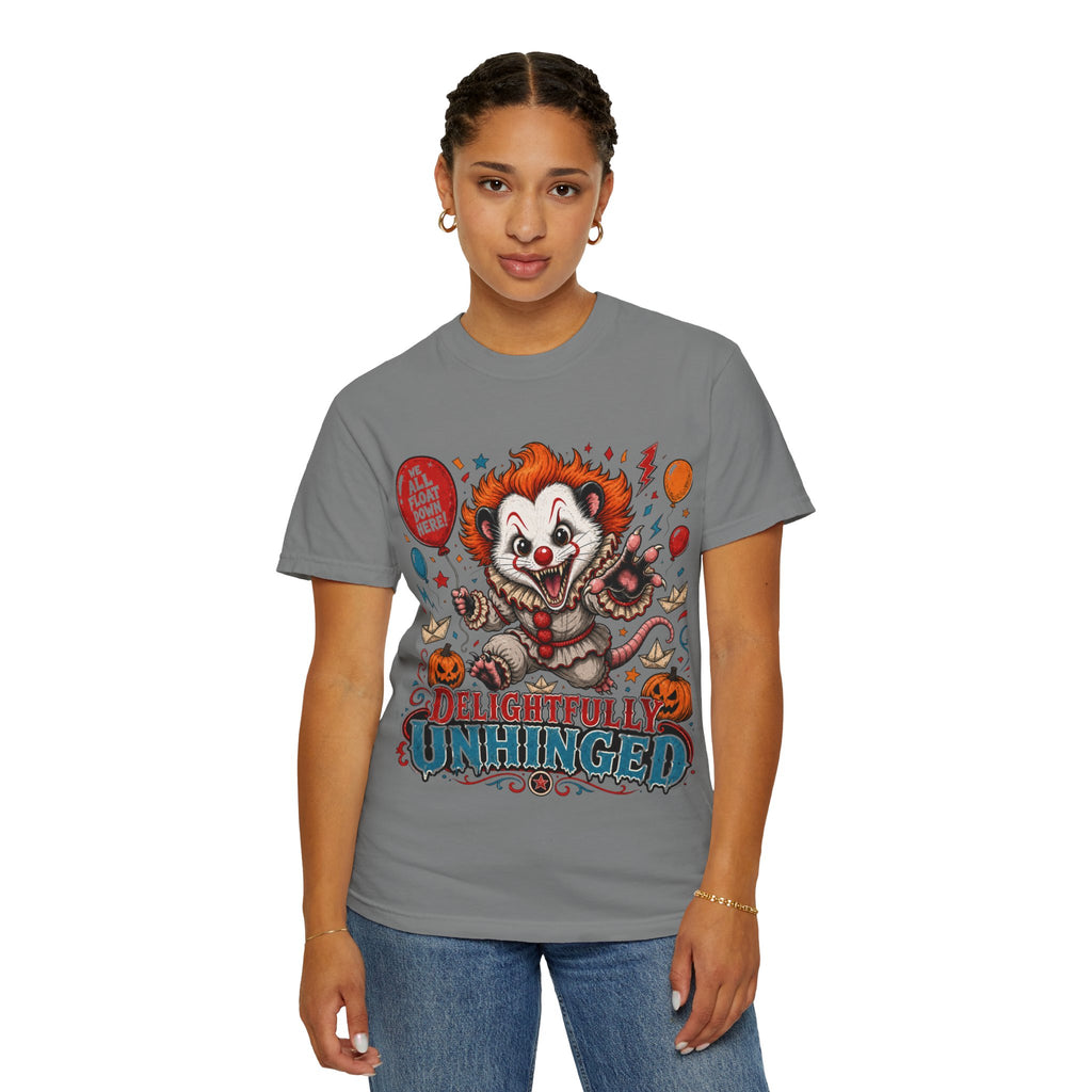 Delightfully Unhinged Clown Tee