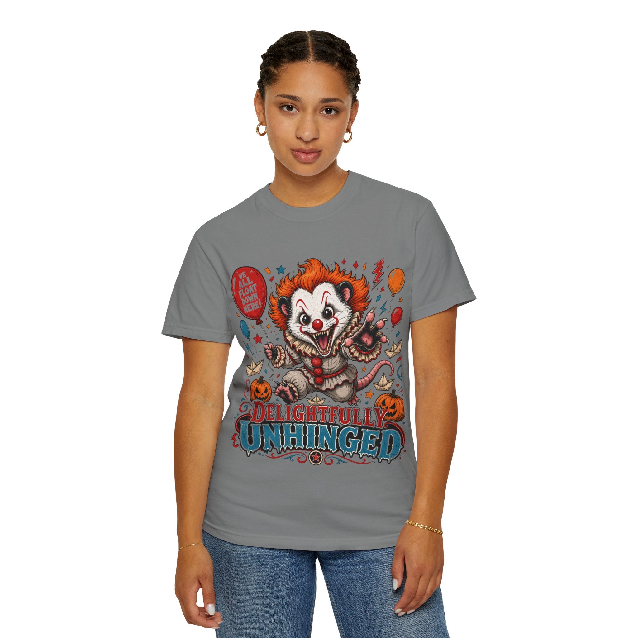 Delightfully Unhinged Clown Tee