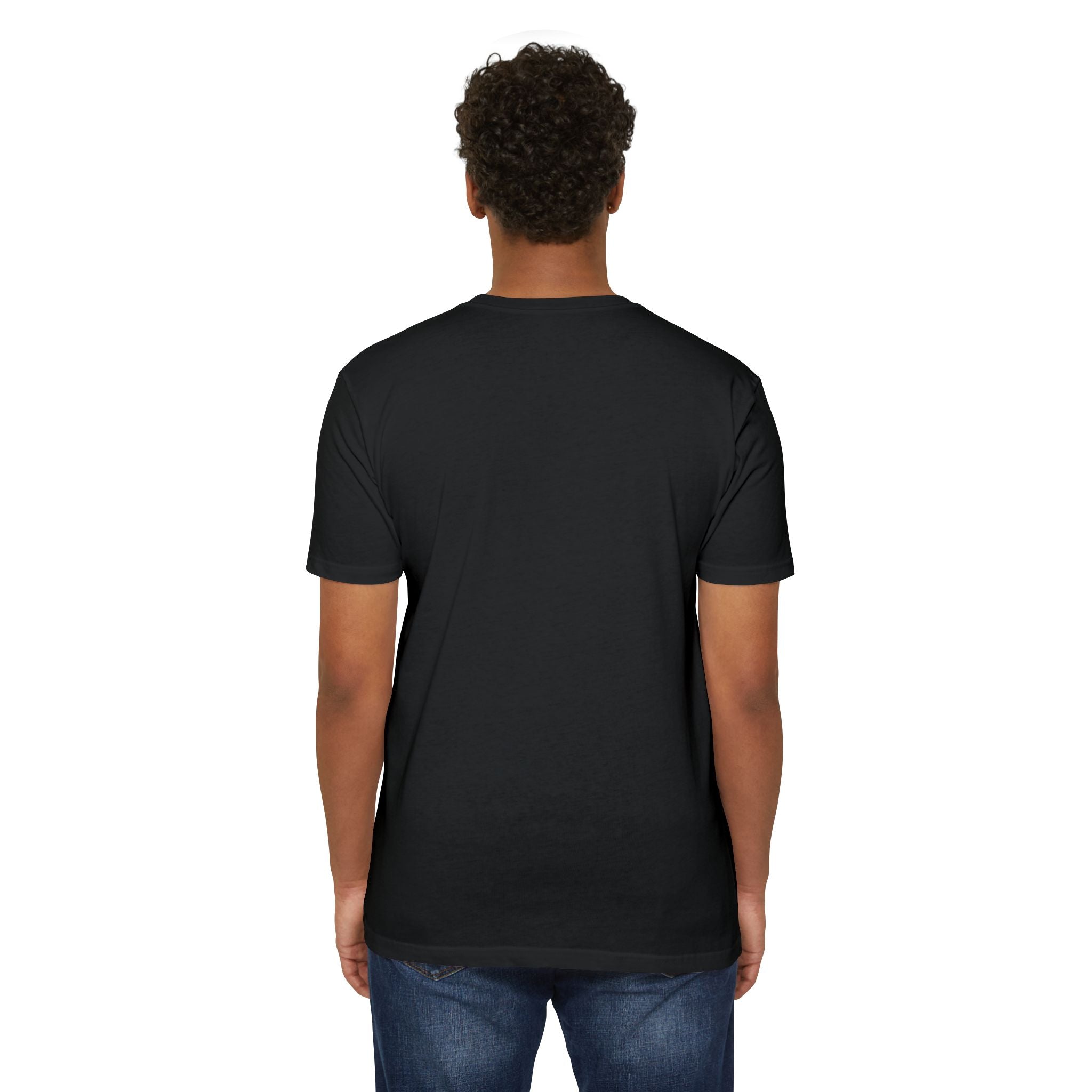 T‑Shirt — 'Live, Laugh, Love' Crossed Out with 'Stab, Stab, Stab' Graphic