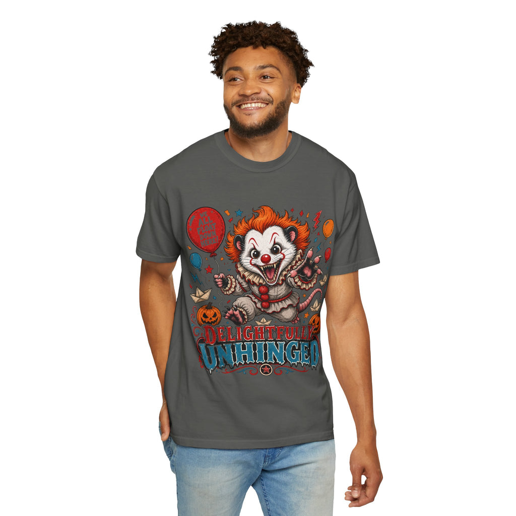 Delightfully Unhinged Clown Tee