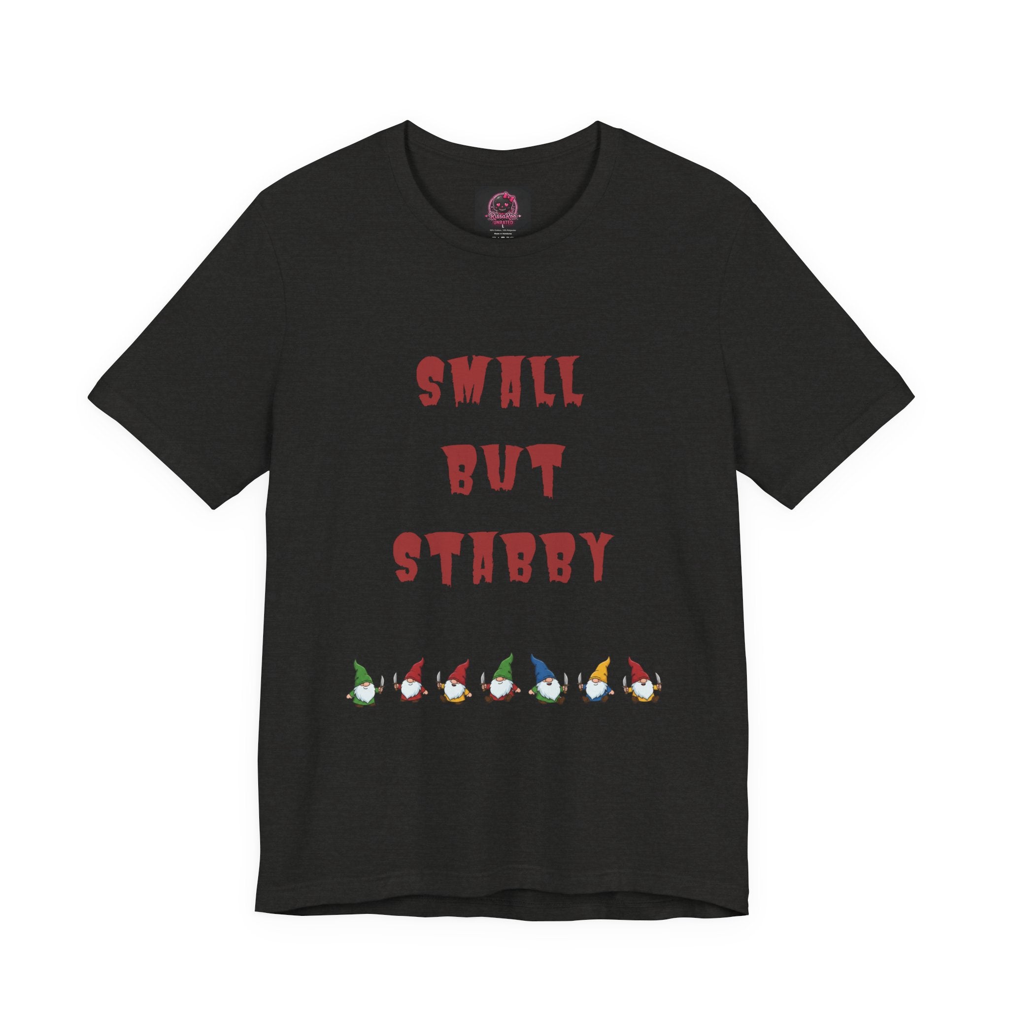 Small but Stabby Gnomes - Unisex Jersey Short Sleeve Tee