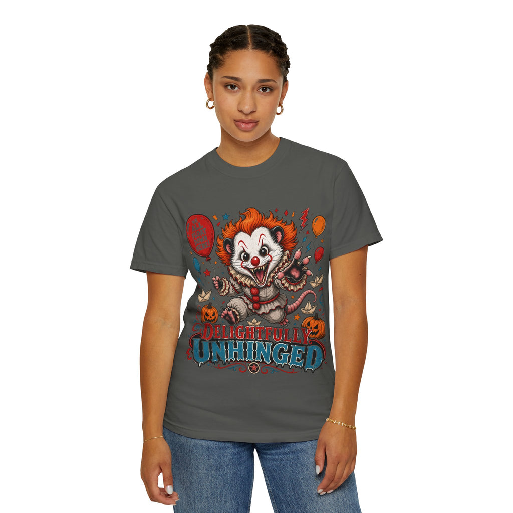 Delightfully Unhinged Clown Tee