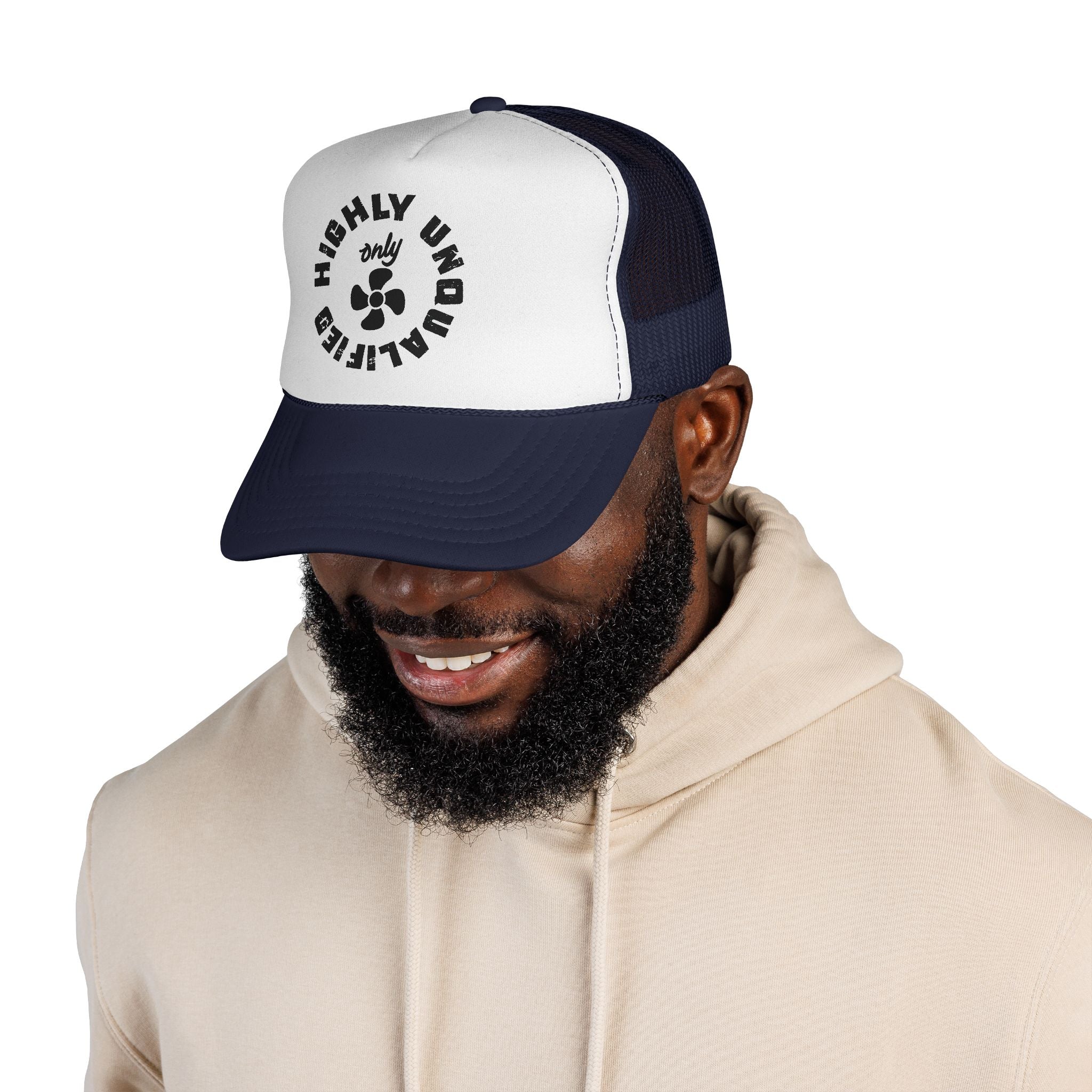 Highly Unqualified Trucker Cap