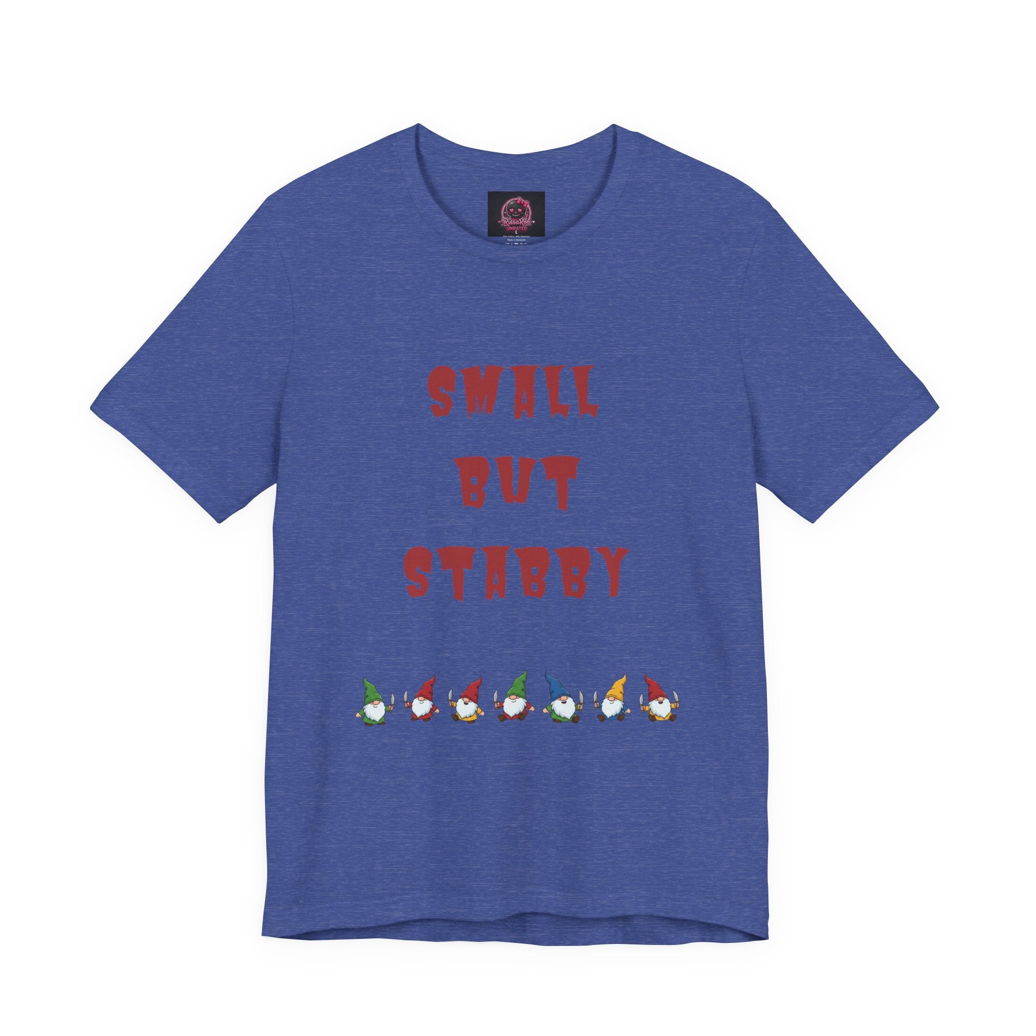 Small but Stabby Gnomes - Unisex Jersey Short Sleeve Tee