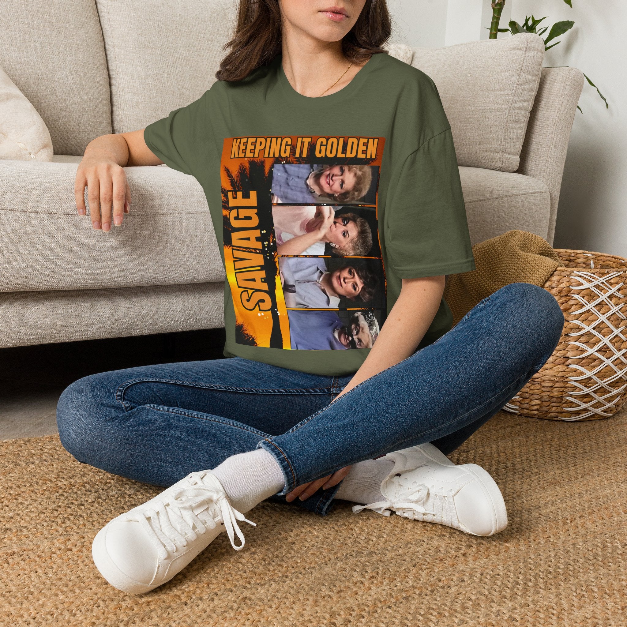 Keeping It Golden Savage T-Shirt — Golden Girls Tribute Tee