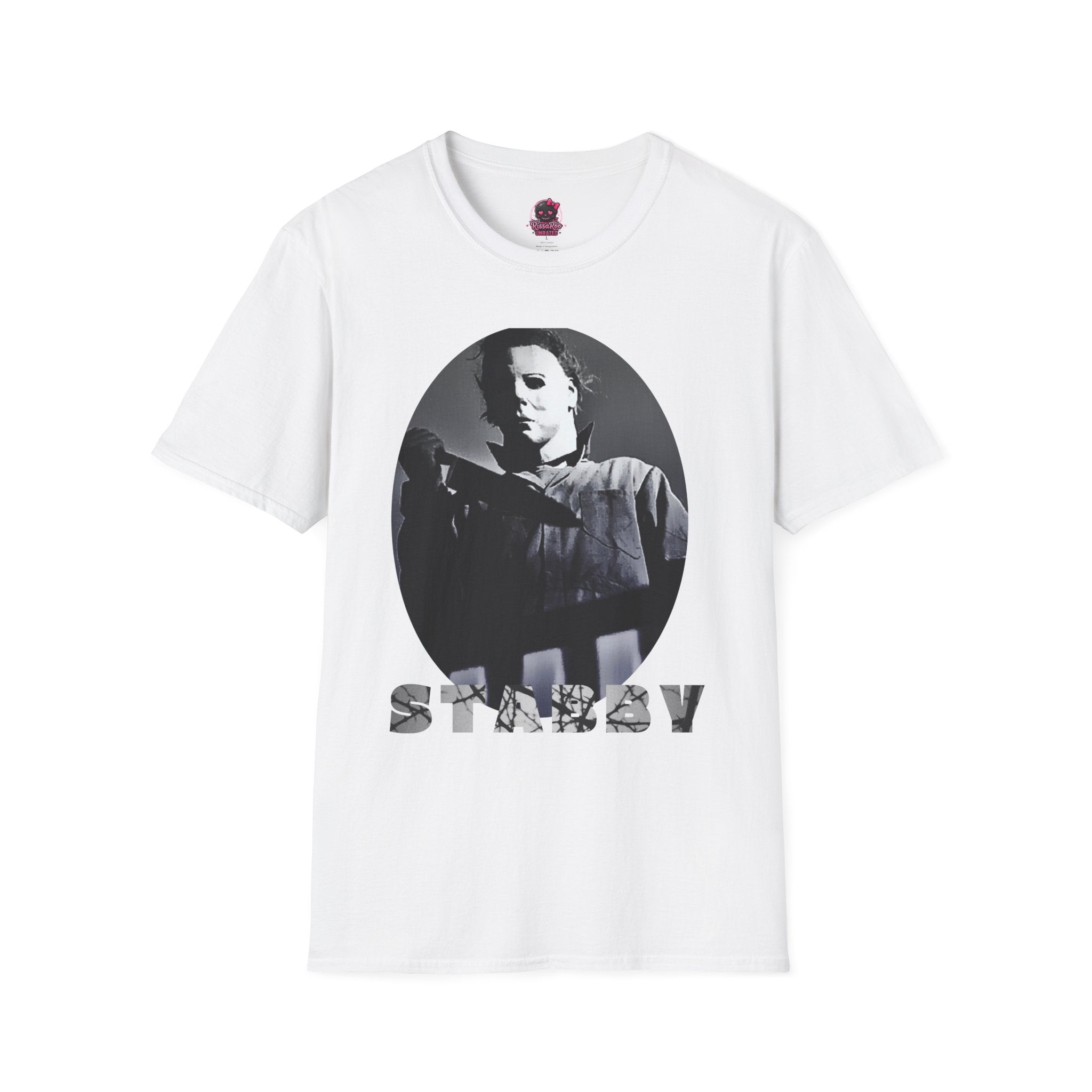 Horror Icon Portrait T‑Shirt