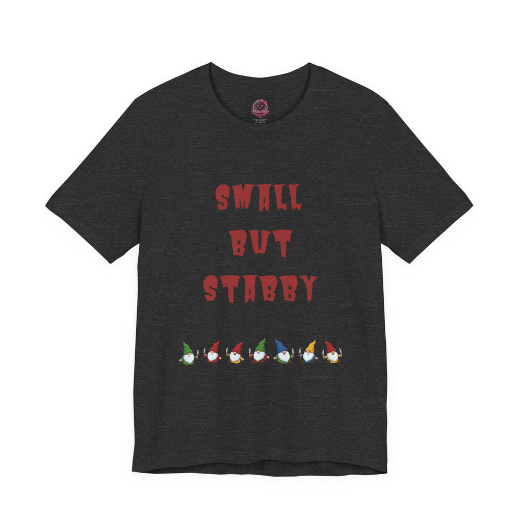 Small but Stabby Gnomes - Unisex Jersey Short Sleeve Tee