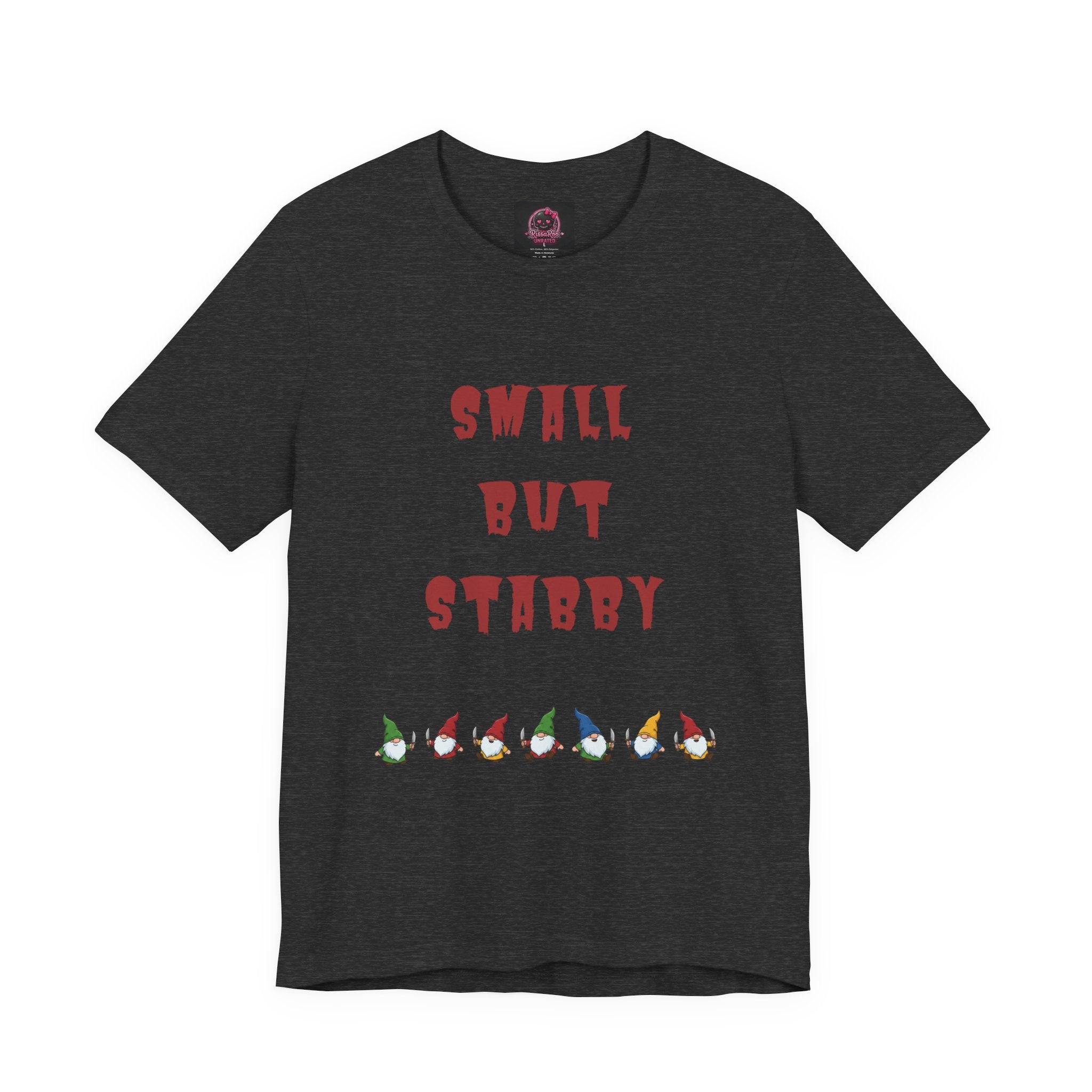 Small but Stabby Gnomes - Unisex Jersey Short Sleeve Tee