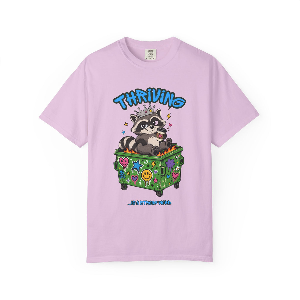 Thriving Raccoon Graphic Tee