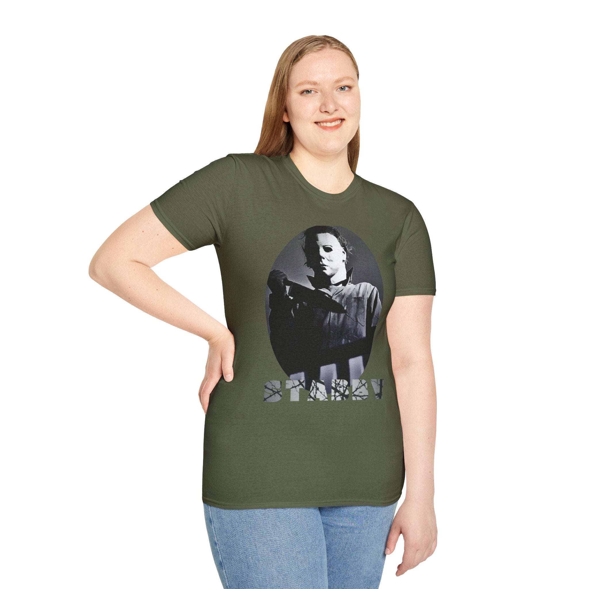 Horror Icon Portrait T‑Shirt