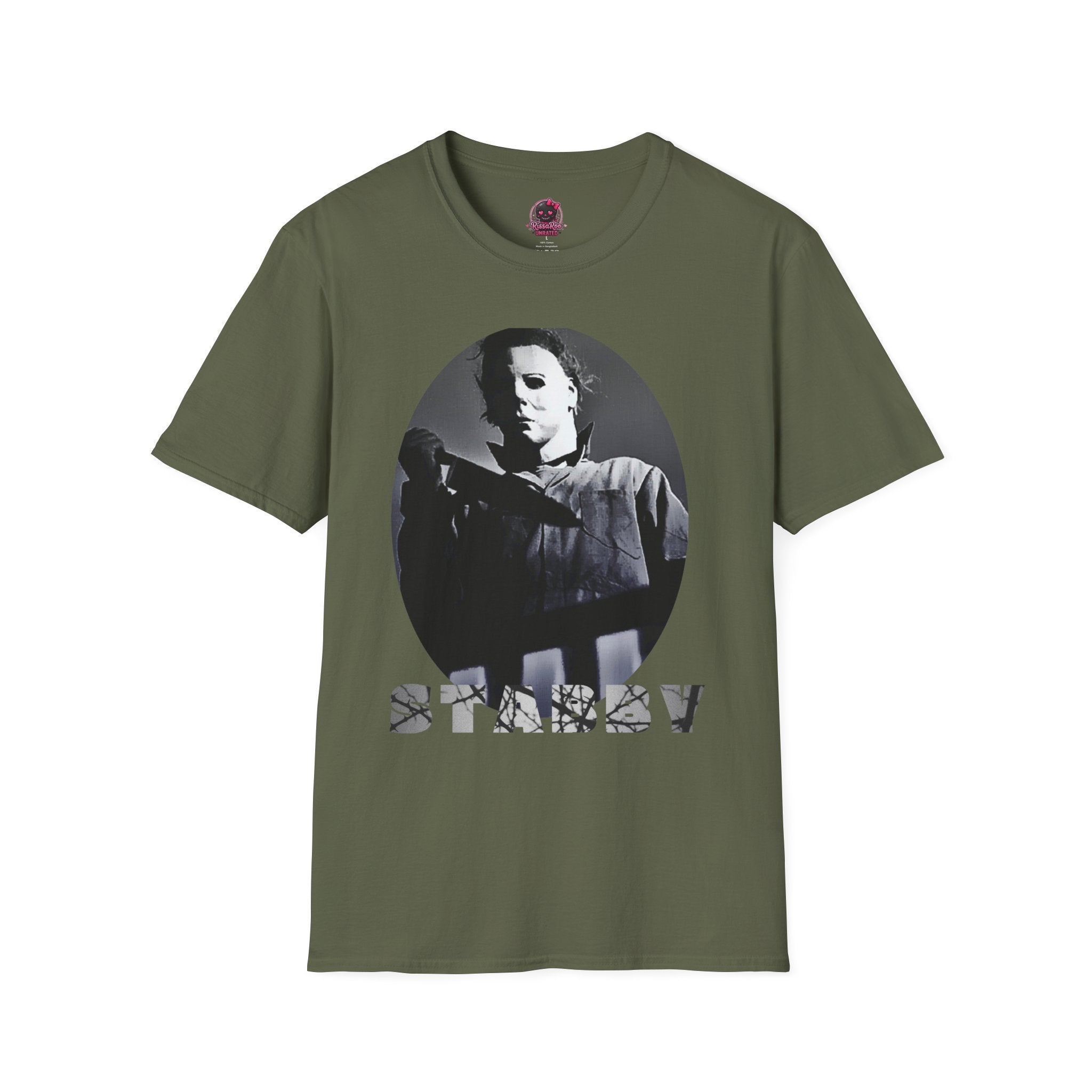 Horror Icon Portrait T‑Shirt