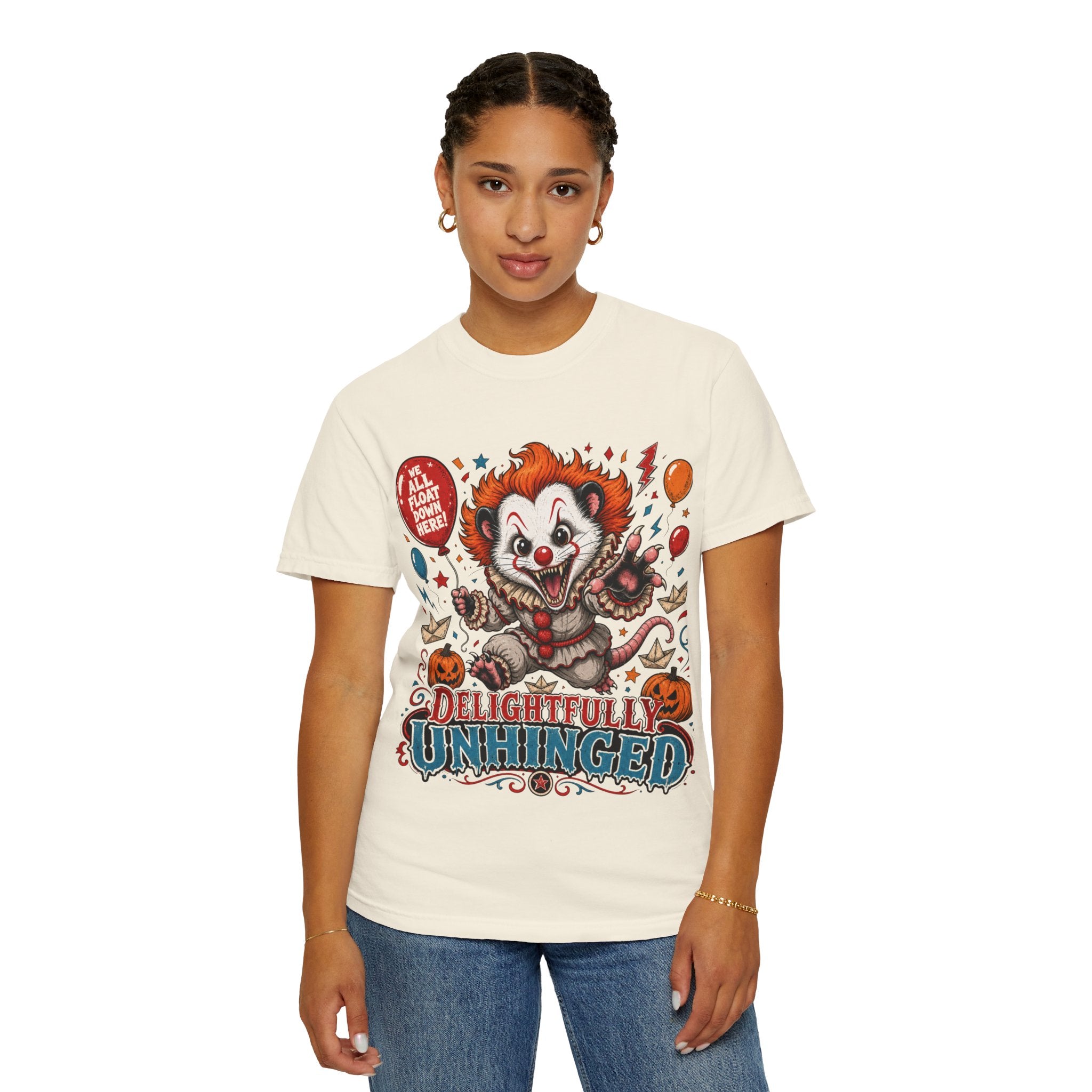 Delightfully Unhinged Clown Tee