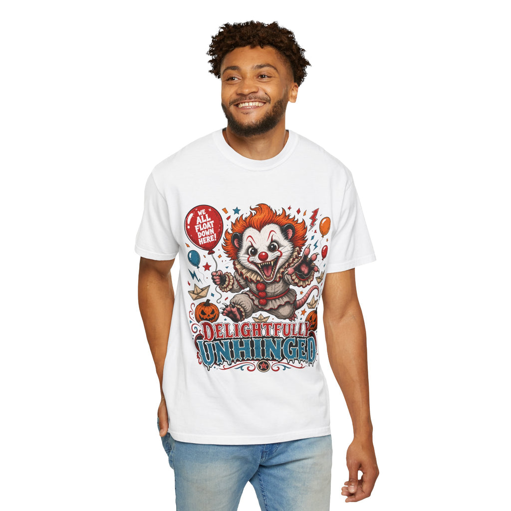 Delightfully Unhinged Clown Tee