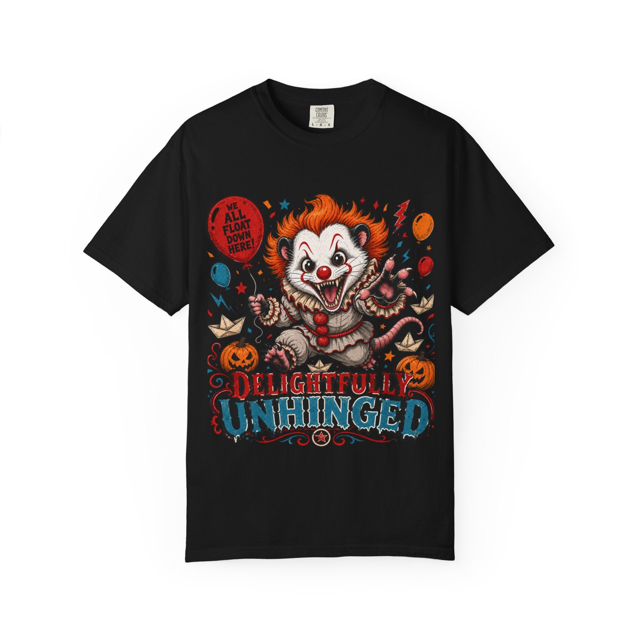 Delightfully Unhinged Clown Tee
