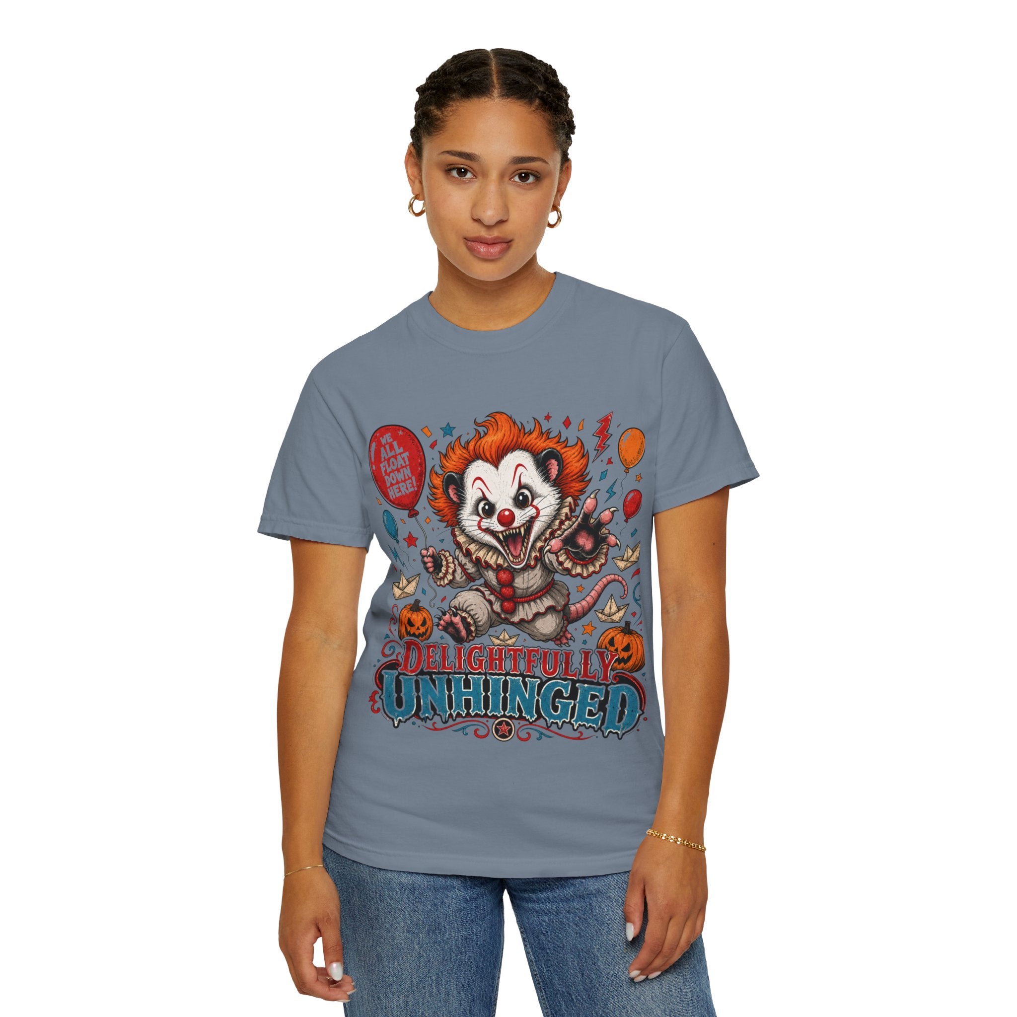 Delightfully Unhinged Clown Tee