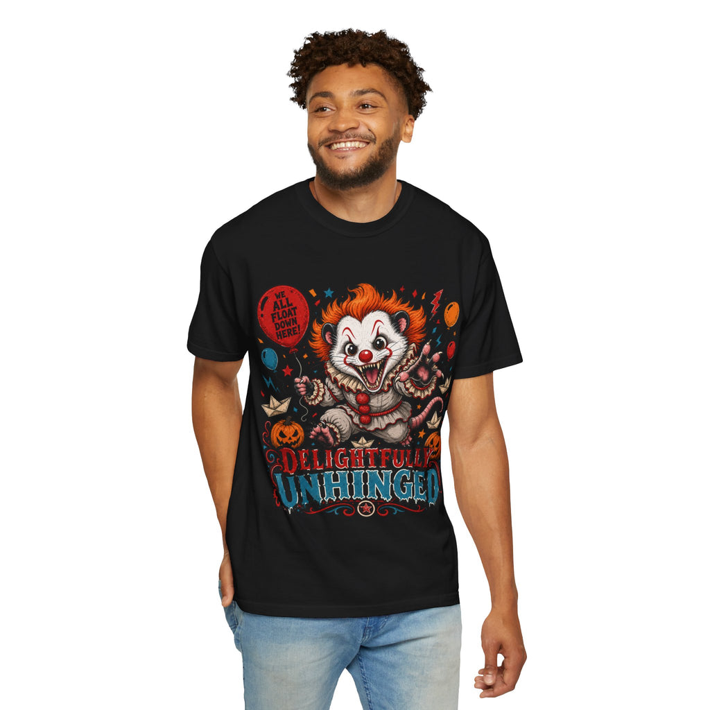 Delightfully Unhinged Clown Tee