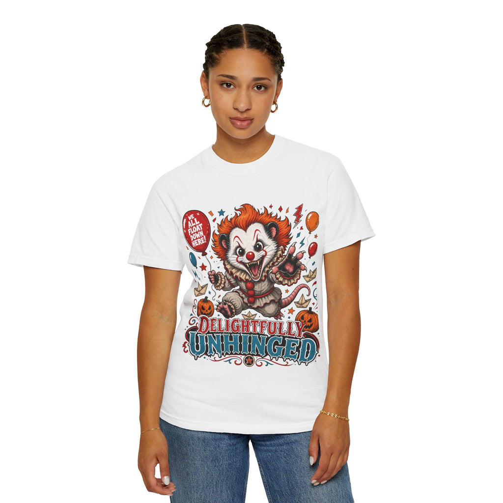 Delightfully Unhinged Clown Tee