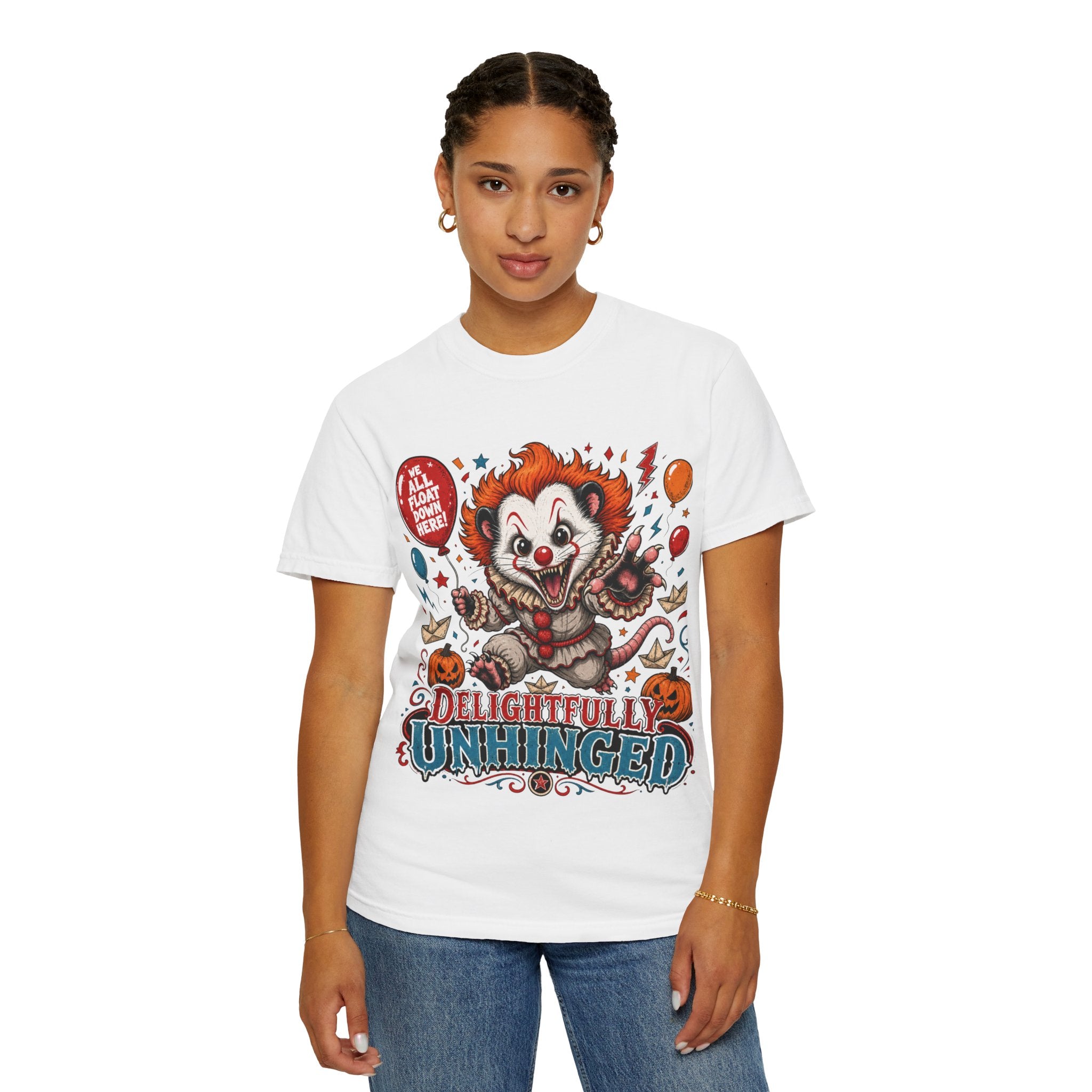 Delightfully Unhinged Clown Tee
