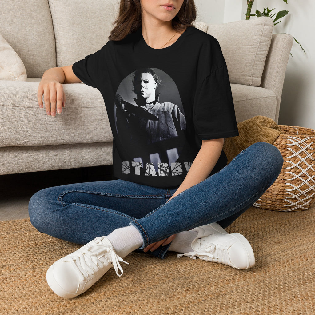 Horror Icon Portrait T‑Shirt