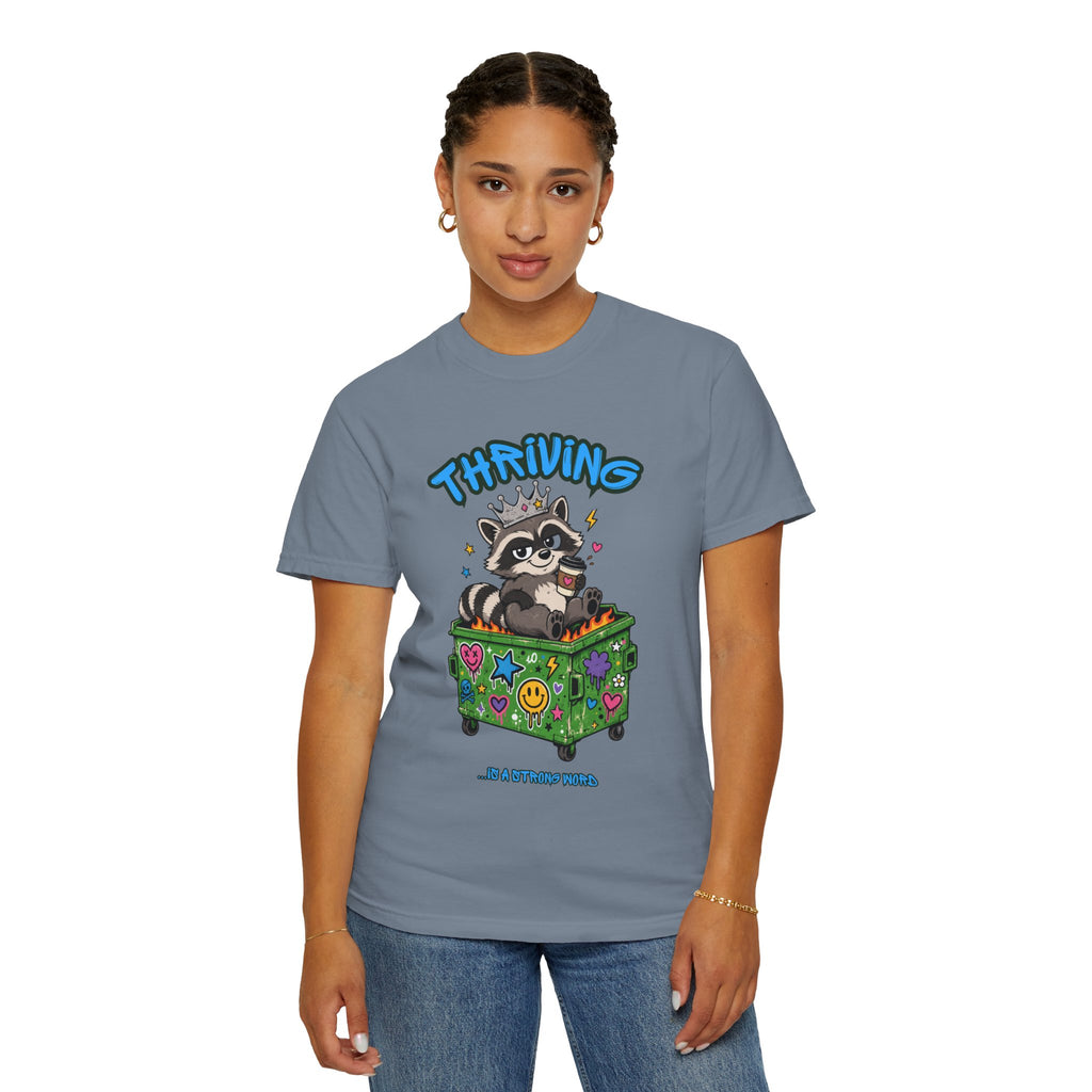 Thriving Raccoon Graphic Tee