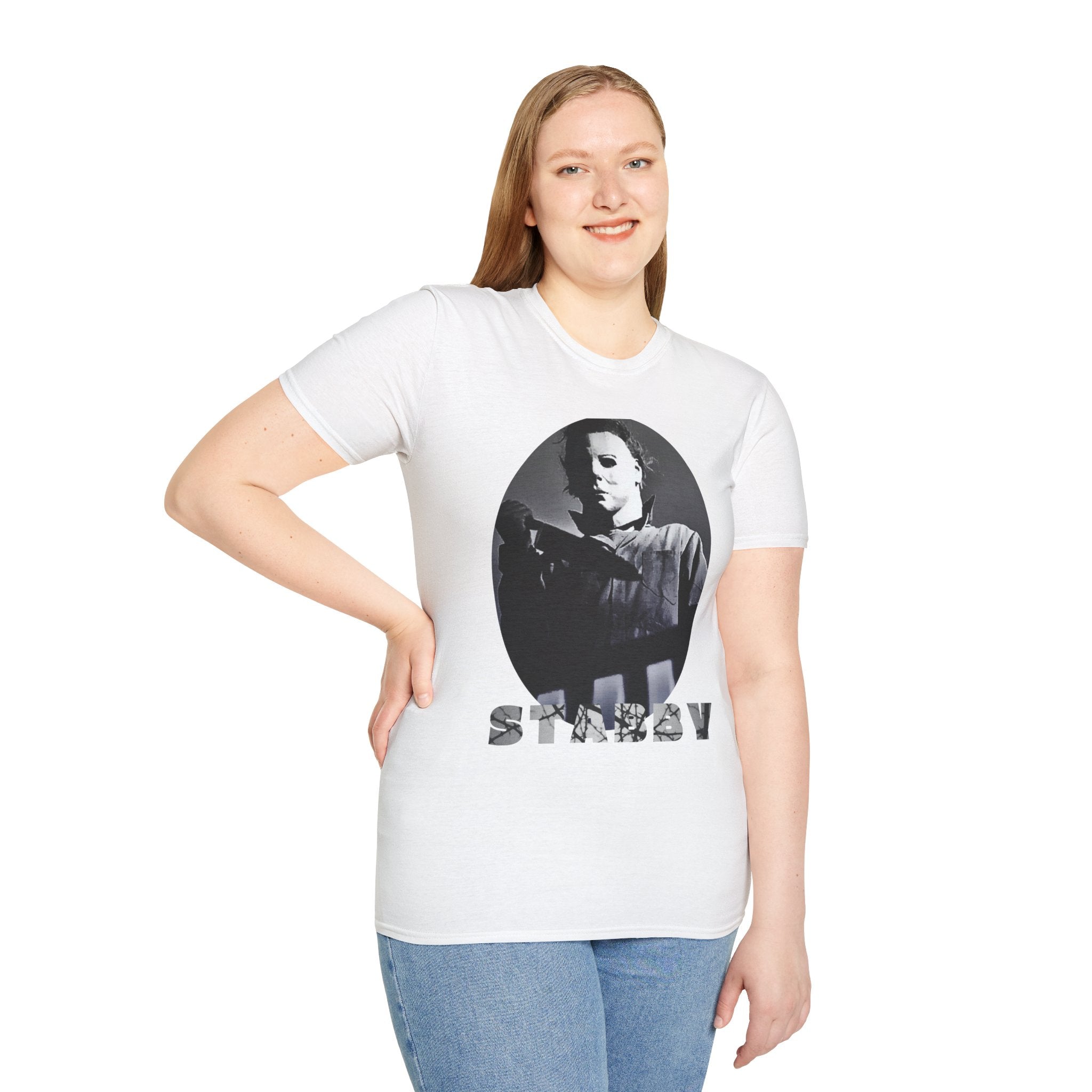 Horror Icon Portrait T‑Shirt